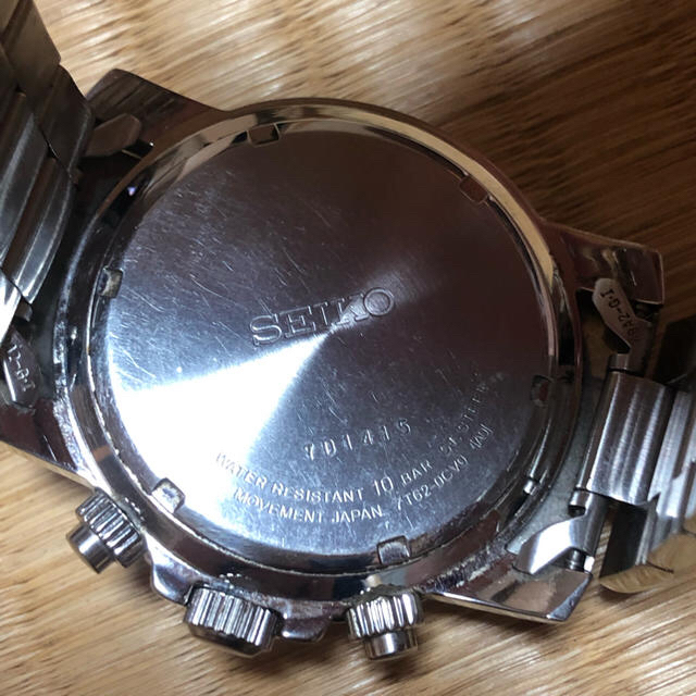 SEIKO - SEIKO セイコー 7T62-0CV0 クロノグラフ クォーツの通販 by ...