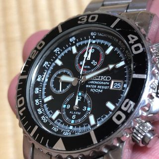 SEIKO - SEIKO セイコー 7T62-0CV0 クロノグラフ クォーツの通販 by ...