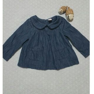 ベビーギャップ(babyGAP)のGAP デニムブラウス(ブラウス)