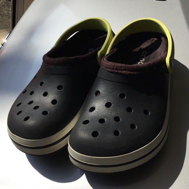 crocs(クロックス)のM5・W7サイズのクロックスです キッズ/ベビー/マタニティのキッズ靴/シューズ(15cm~)(サンダル)の商品写真