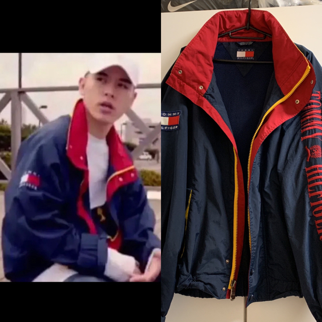 TOMMY HILFIGER ナイロンジャケット 【T-Pablow着用モデル