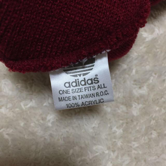 adidas(アディダス)のアディダスニット帽♩値下げ レディースの帽子(ニット帽/ビーニー)の商品写真