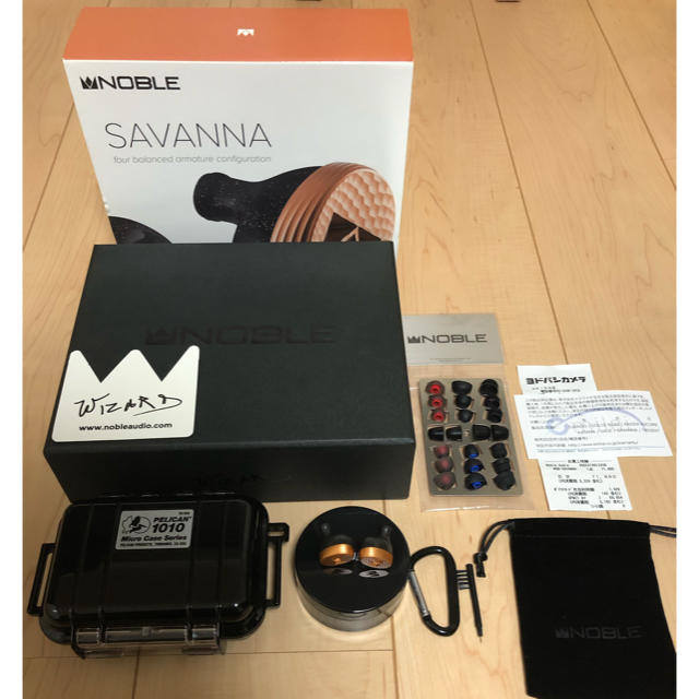 Noble Audio Savanna本体ほぼ新品