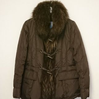 モンクレール(MONCLER)のモンクレール  ファー付きダウン(ダウンコート)