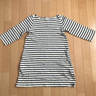 ムジルシリョウヒン(MUJI (無印良品))のガールズ　トップス(Tシャツ/カットソー)