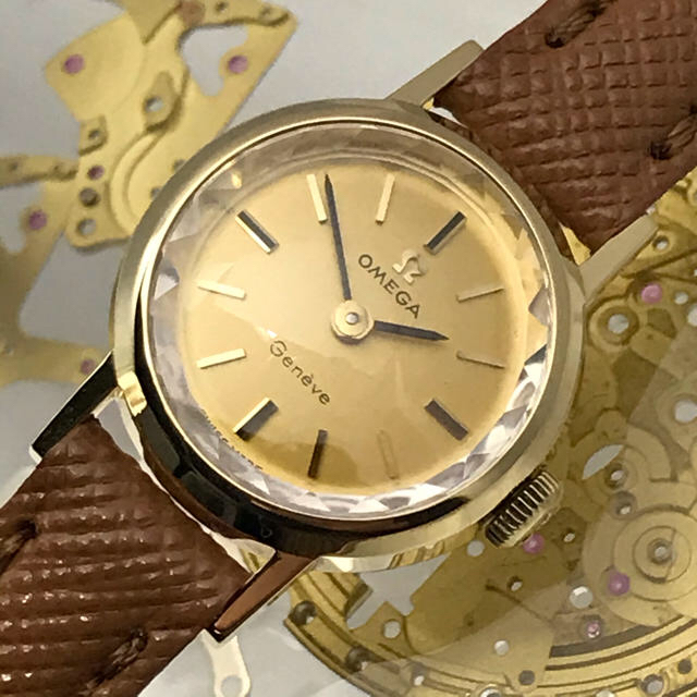 ドンキホーテ ブランド スーパーコピー 時計 - OMEGA - 極美品❗️大人気❗️金無垢❗️18K❗️オメガ 可愛い カットガラス 手巻きの通販 by マツぼっくり's shop