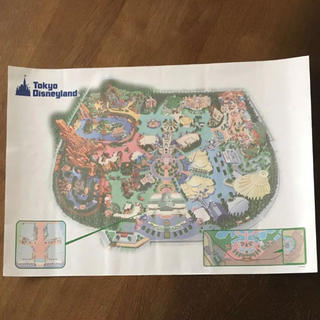 ディズニー(Disney)の東京ディズニーランド  マップ   紙(印刷物)