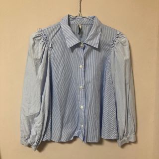 ザラ(ZARA)のzara♡ストライプブラウス(シャツ/ブラウス(長袖/七分))