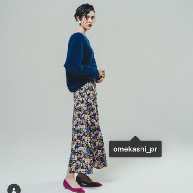 美品♡omekashi  ラクーンニット