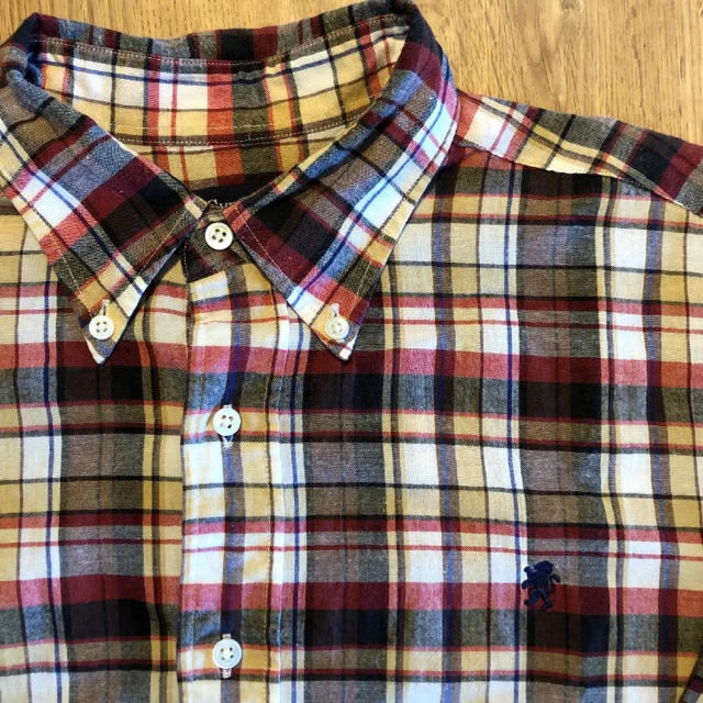 GYMPHLEX(ジムフレックス)のジムフレックス メンズ チェック ボタンダウンシャツ メンズのトップス(シャツ)の商品写真