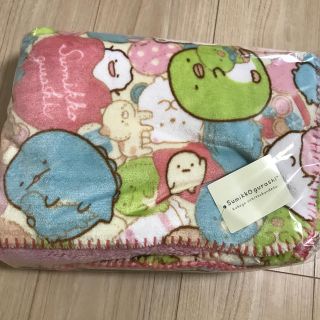 サンエックス(サンエックス)のすみっコぐらし　裏ボア　ブランケット　新品(おくるみ/ブランケット)