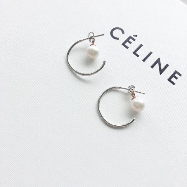 L'Appartement DEUXIEME CLASSE(アパルトモンドゥーズィエムクラス)のNEW!パールキャッチpierce・ silver925 レディースのアクセサリー(ピアス)の商品写真