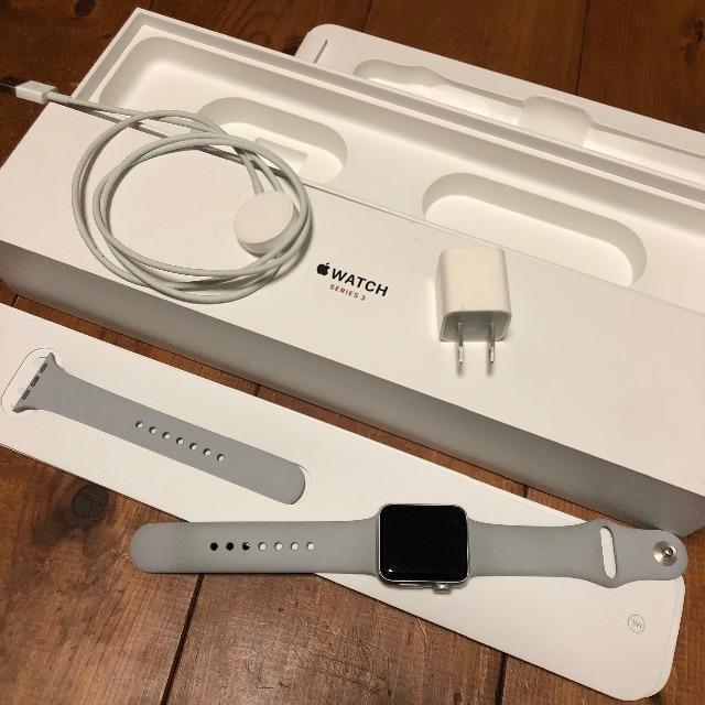Apple Watch - Apple Watch series3 38mm セルラーモデルの通販