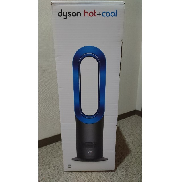 Dyson(ダイソン)のDyson AM09 Fan Heater (Blue) スマホ/家電/カメラの冷暖房/空調(ファンヒーター)の商品写真
