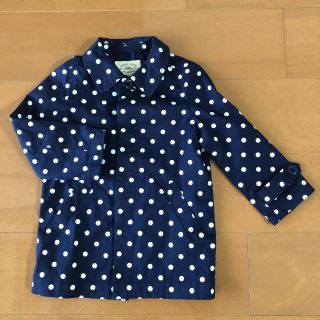 ユナイテッドアローズグリーンレーベルリラクシング(UNITED ARROWS green label relaxing)のグリーンレベル☆ 水玉コート　105センチ(コート)