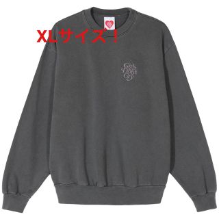 ジーディーシー(GDC)のXL Girls Don't Cry CREWNECK ガールズドントクライ(スウェット)