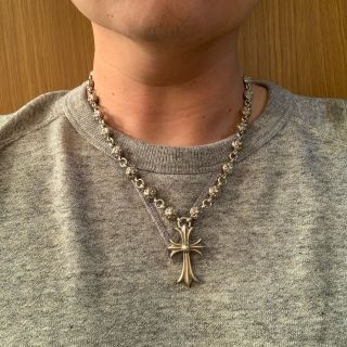 Chrome Hearts - クロムハーツ クロスボール ネックレスの通販 by