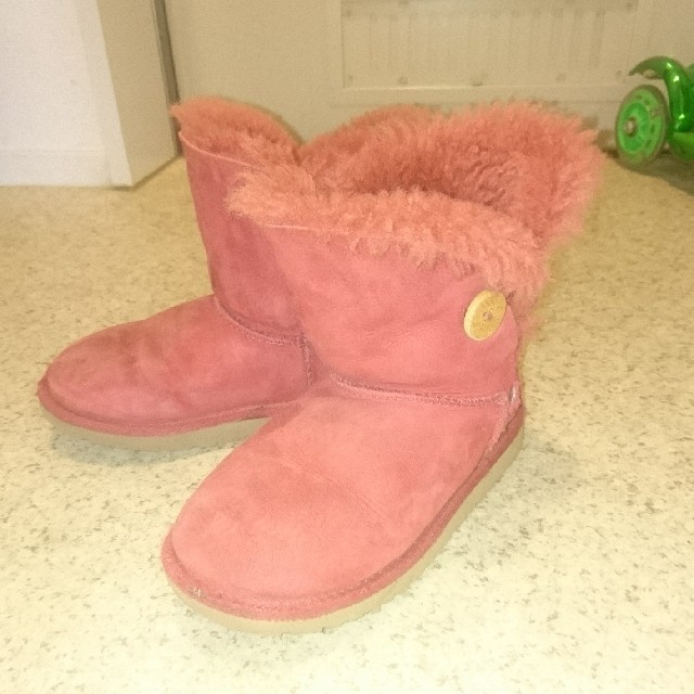 UGG＊ムートンブーツ＊ピンク＊18cm