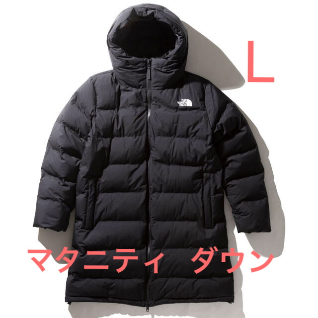 THE NORTH FACE(ザノースフェイス)の新品未使用　ノースフェイス   マタニティダウン　ブラック　L  キッズ/ベビー/マタニティのマタニティ(マタニティアウター)の商品写真