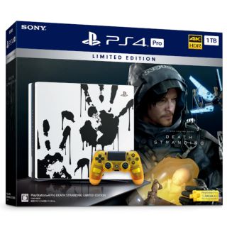 プレイステーション4(PlayStation4)のPS4Pro デスストランディング LIMITED EDITION リミテッド(家庭用ゲーム機本体)