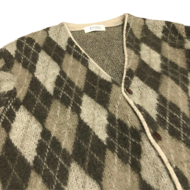 ☆大阪最安値☆ 16AW RADIALL BEL AIR CARDIGAN モヘアカーディガン