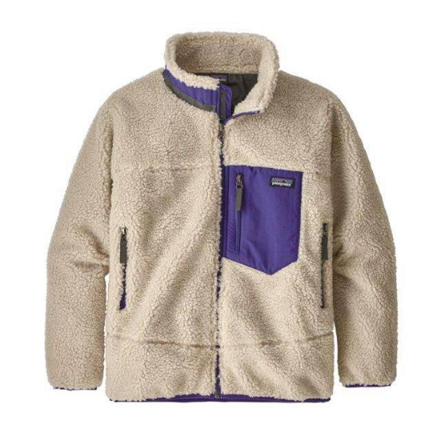 季節のおすすめ商品 patagonia - 紫 ジャケット レトロX キッズ XL