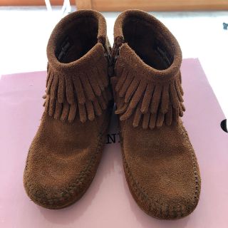 ミネトンカ(Minnetonka)のミネトンカ　ショートブーツ　17cm(ブーツ)