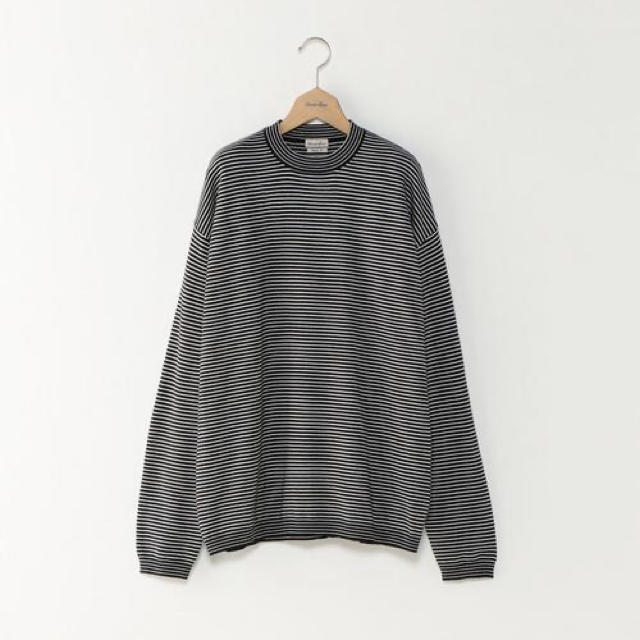 steven alan(スティーブンアラン)のSteven Alan SMOOTH BORDER/ニット LARGE メンズのトップス(ニット/セーター)の商品写真