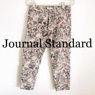 ジャーナルスタンダード(JOURNAL STANDARD)の【値下げ】Journal Standard☆コブラン風ジャガードパンツ(カジュアルパンツ)