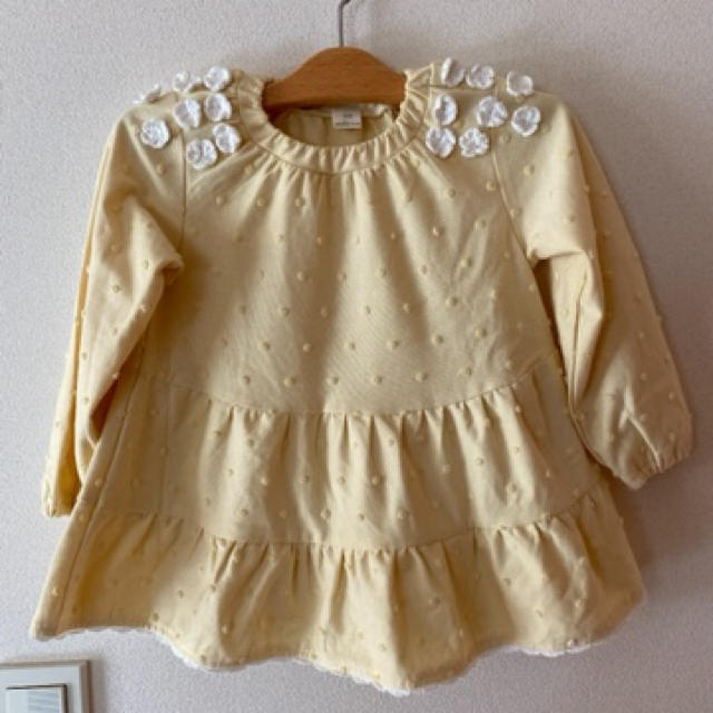 キムラタン(キムラタン)のキムラタン　チュニック　ワンピース　95 キッズ/ベビー/マタニティのキッズ服女の子用(90cm~)(ワンピース)の商品写真