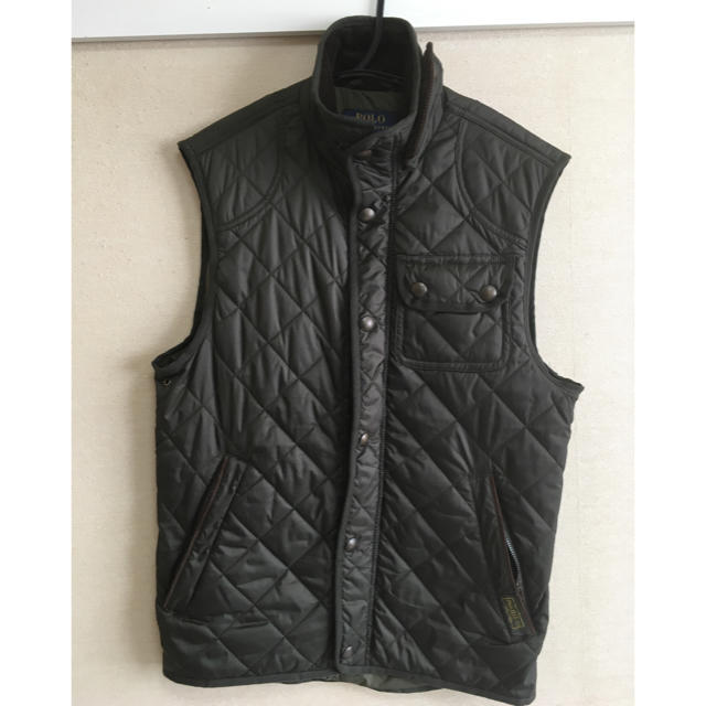 POLO RALPH LAUREN キルティングベスト/カーキ(XS) POLO RALPH LAUREN キルティングベスト/カーキ(XS)