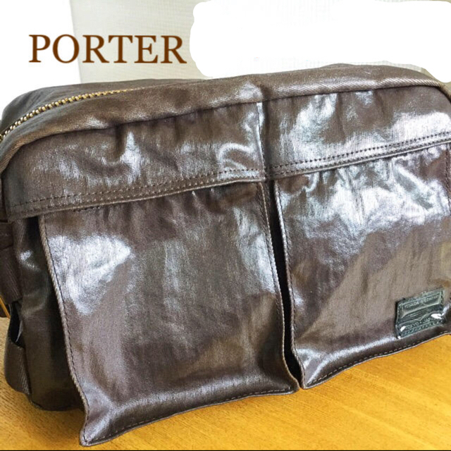 PORTER SHINE (ポーターシャイン) ボディーバッグ　最終値下げ。