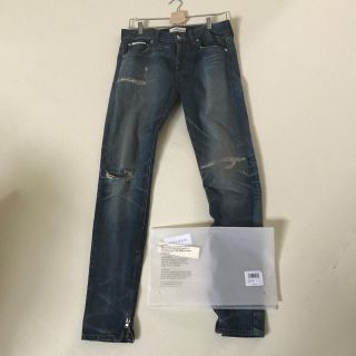 フィアオブゴッド(FEAR OF GOD)のFOG ESSENTIALS DAMEGED DENIM PANT 30(デニム/ジーンズ)