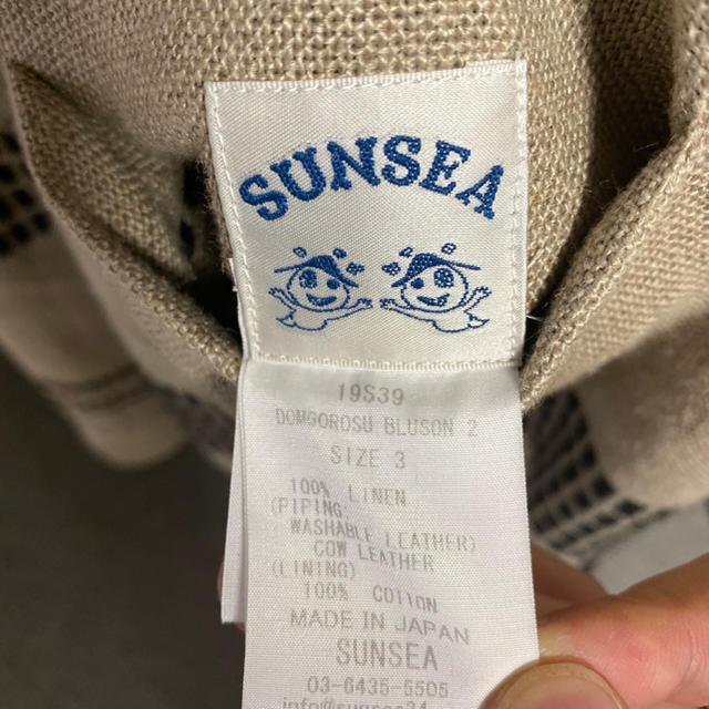 SUNSEA  19ssDOMGOROSU Blouson 2 3