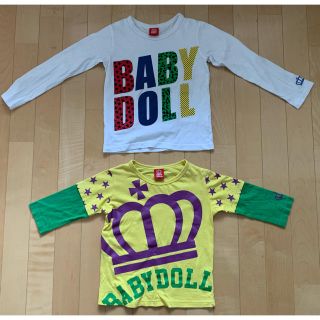 ベビードール(BABYDOLL)のBABYDOLL Tシャツ120cm 2枚セット(Tシャツ/カットソー)