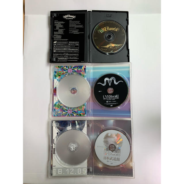 SONY(ソニー)のUVERworld LIVE DVD セット エンタメ/ホビーのDVD/ブルーレイ(ミュージック)の商品写真