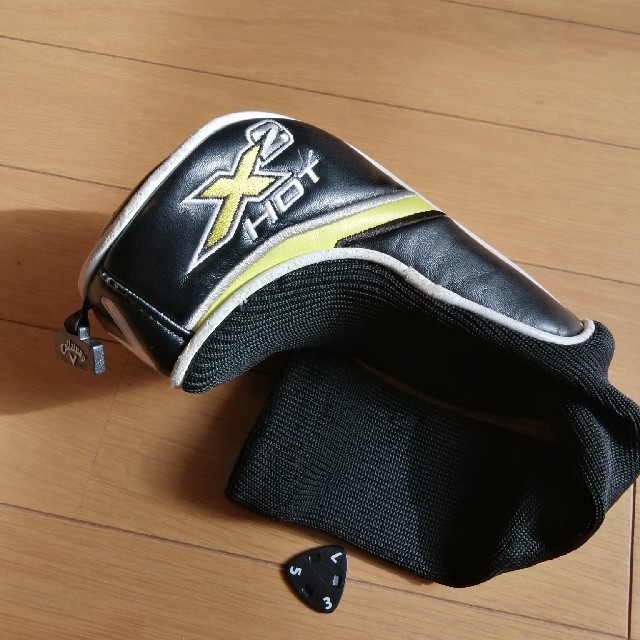 Callaway Golf(キャロウェイゴルフ)のCallaway X2HOT フェアウェイウッド用ヘッドカバー(中古) スポーツ/アウトドアのゴルフ(クラブ)の商品写真