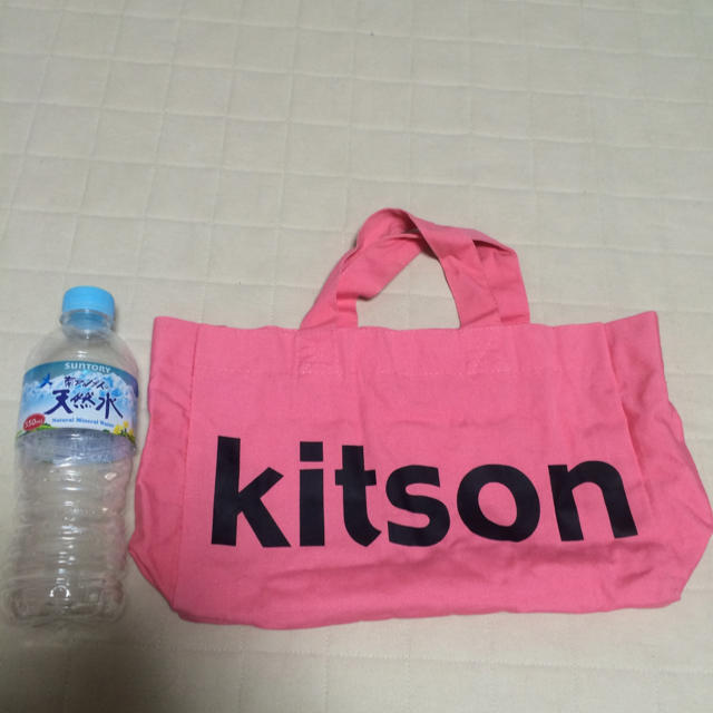 KITSON(キットソン)のキットソン ピンク エコバッグ レディースのバッグ(エコバッグ)の商品写真