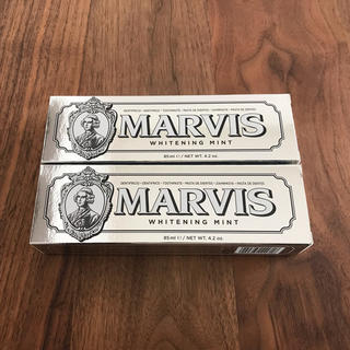 マービス(MARVIS)のmarvis マービス ホワイトニングミント 2つ(歯磨き粉)