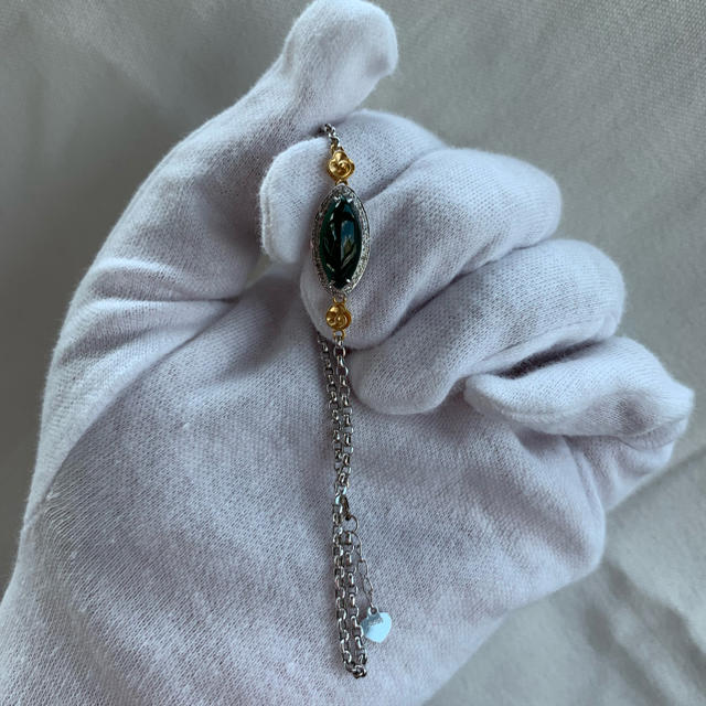 本翡翠❤︎18金琅玕翡翠ブレスレットの通販 by ✴︎スマイル 本翡翠❤︎18金琅玕翡翠ブレスレットの通販 by ✴︎スマイル