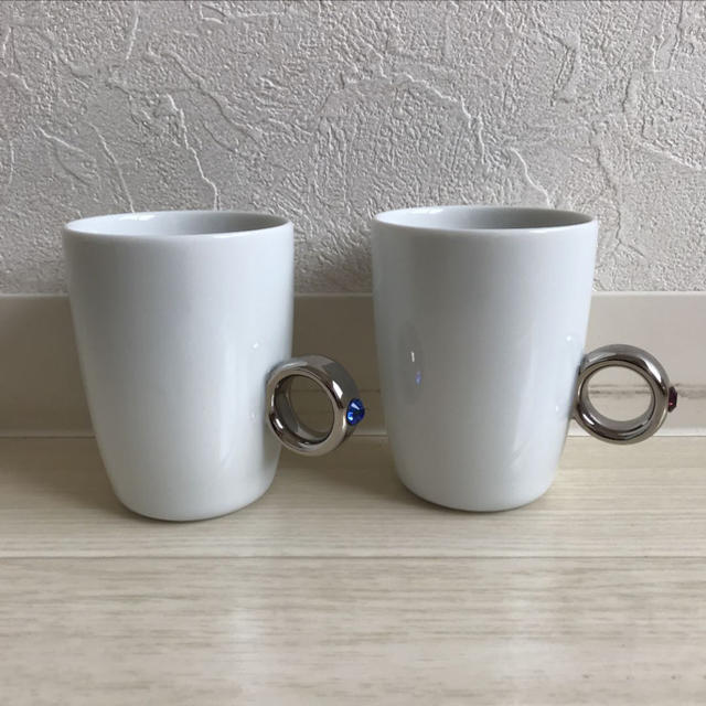 Floyd(フロイド)の【専用】【美品】Floydの指輪マグカップ「CUP RING」ペアセット インテリア/住まい/日用品のキッチン/食器(グラス/カップ)の商品写真