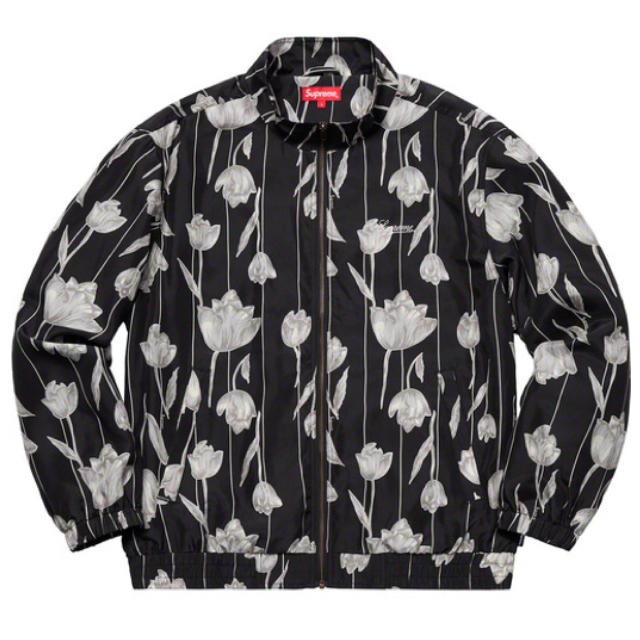 Supreme(シュプリーム)のSupreme Floral Silk Track Jacket M メンズのジャケット/アウター(ブルゾン)の商品写真