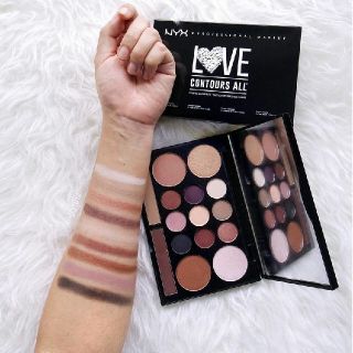 エヌワイエックス(NYX)のNYX アイシャドウコントゥアリングセット(アイシャドウ)