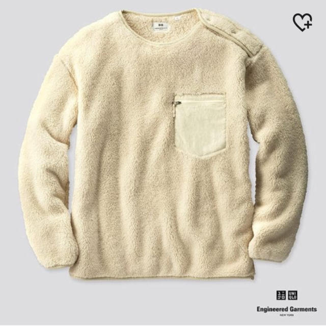 UNIQLO(ユニクロ)のユニクロ　フリースプルオーバー　L メンズのトップス(その他)の商品写真