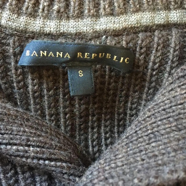 Banana Republic(バナナリパブリック)のバナナリパブリック セーター ブラウン sサイズ メンズのトップス(ニット/セーター)の商品写真