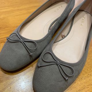 ザラ(ZARA)のZARAバレーシューズ37(バレエシューズ)