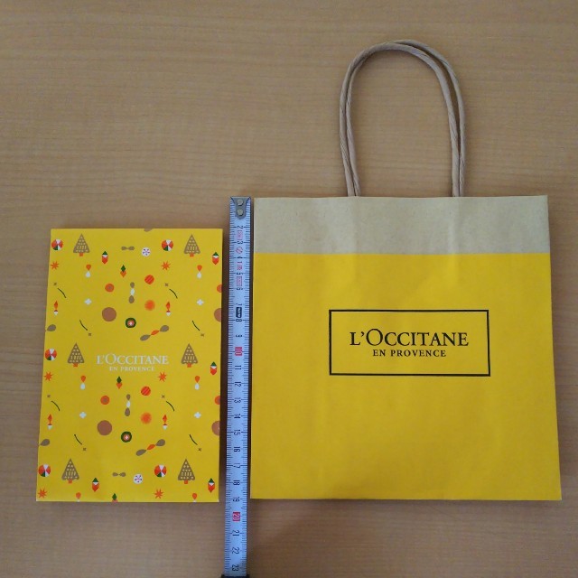 L'OCCITANE(ロクシタン)のロクシタン 紙袋 レディースのバッグ(ショップ袋)の商品写真