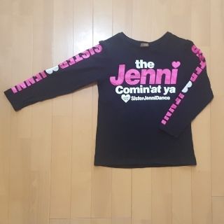 ジェニィ(JENNI)のジェニイ♥JENNI130長袖ラメロゴTシャツ♥バックプリントあり(Tシャツ/カットソー)