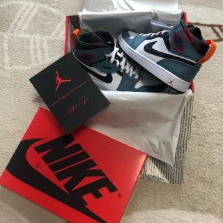 ナイキ(NIKE)のNIKE AIR JORDAN1 mid エアジョーダン1 facetasm (スニーカー)