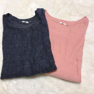 ユニクロ(UNIQLO)のUNIQLO  ユニクロ　セーター2枚セット(ニット/セーター)